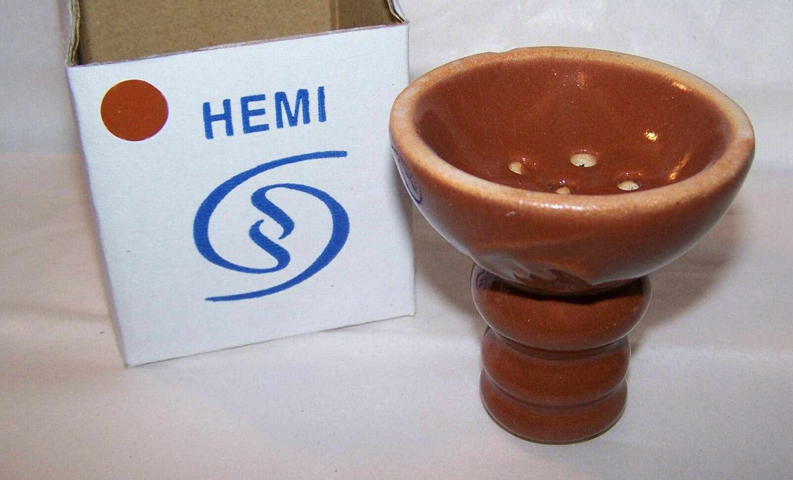 Social Smoke Hookah / Shisha Hemi Bowl / Head Clay Terra Cotta