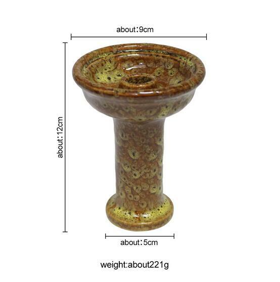 New High Quality Ceramic Hookah Bowl Tobacco Bowl Shisha Hookahs Chicha Narghile
