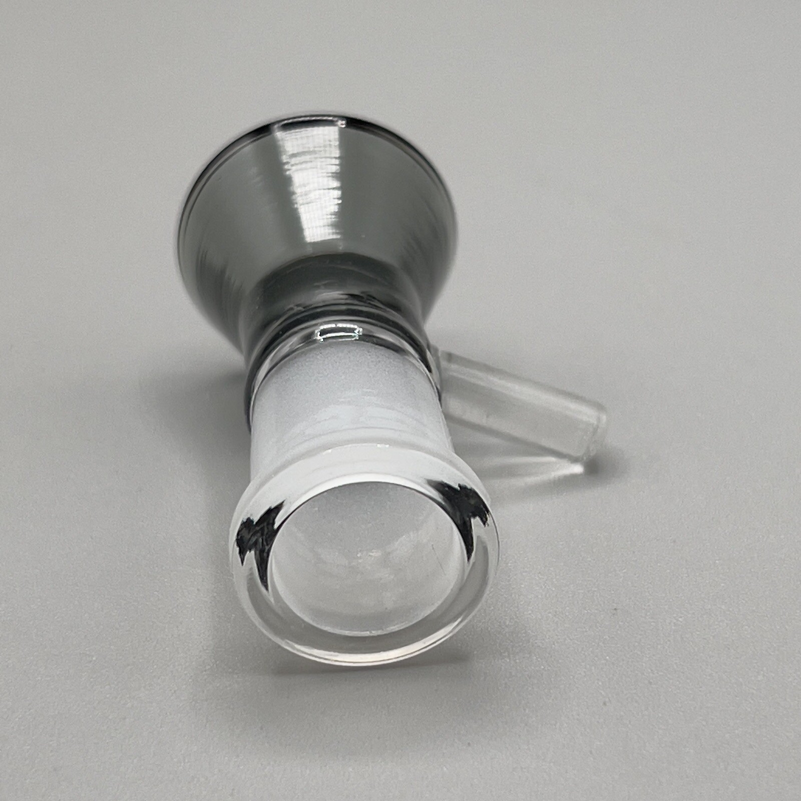 14mm Thick Glass Female Slide Bowl for Bongs & Water Pipes – Grey