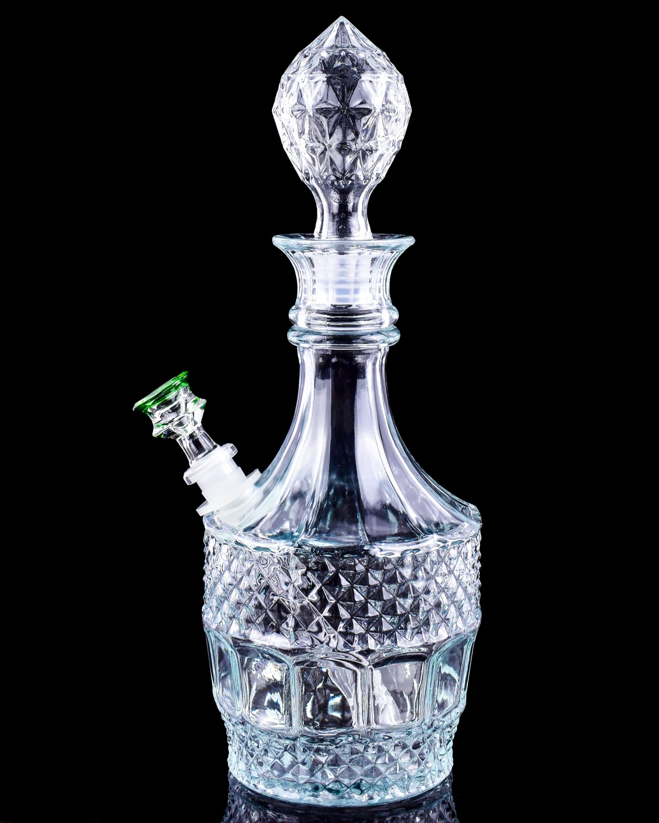 Cool Bong Glass Water Pipe Decanter Style Bong CUTE Bong Vase Bong *USA*