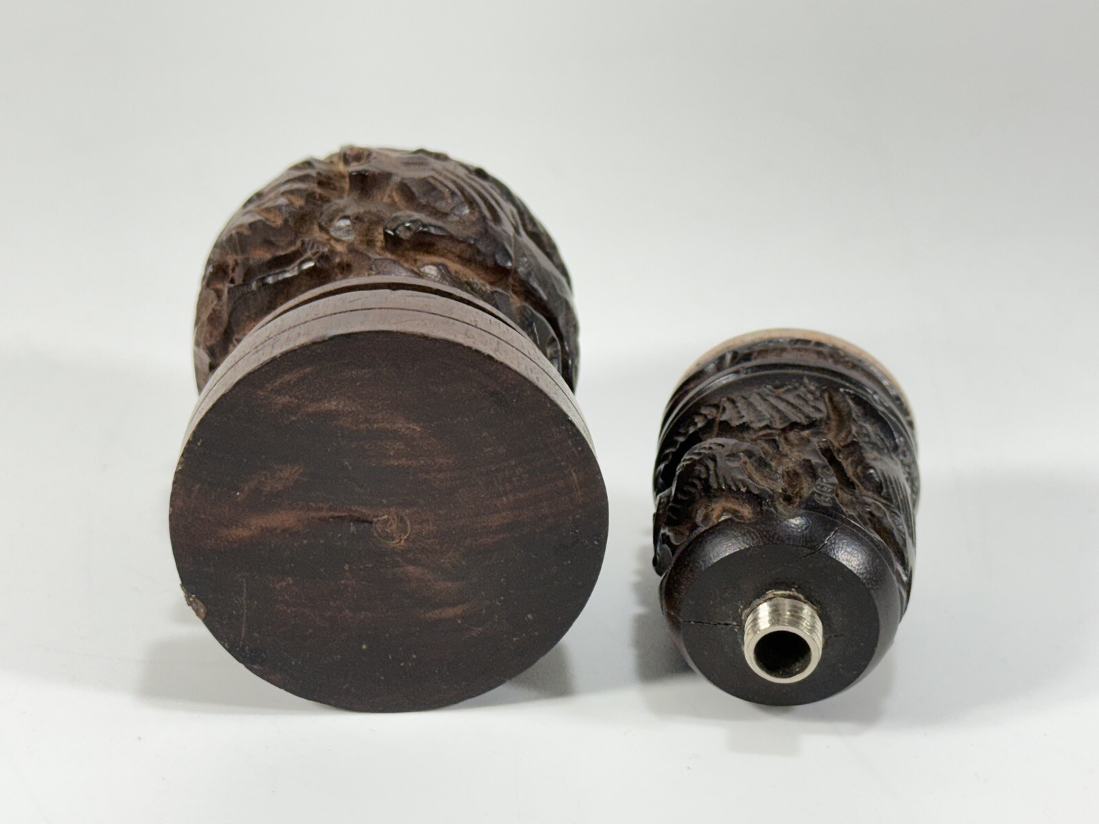 12in Handmade Traditional Indian Multi-Piece Smoking Pipe ~ Display Piece