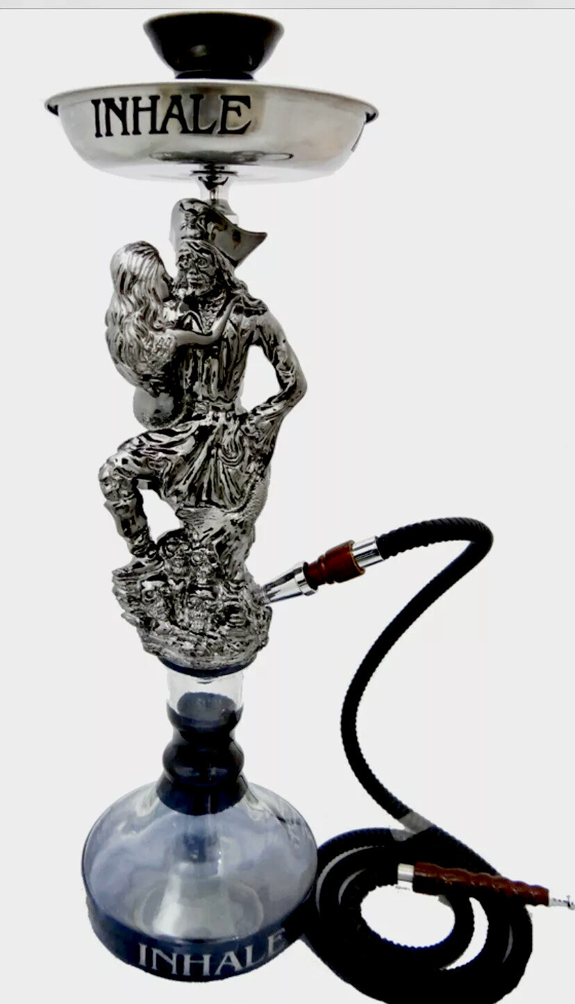 Original 24 Inches Inhale Siren Hookah In A Suitcase