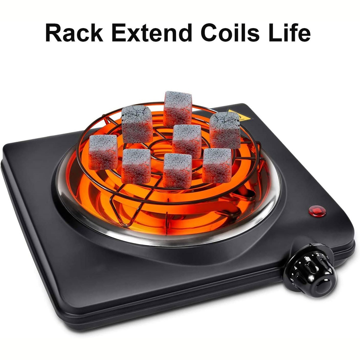 Electric Charcoal Burner Stove Portable Hot Plate Grill Coal Burners Heating …