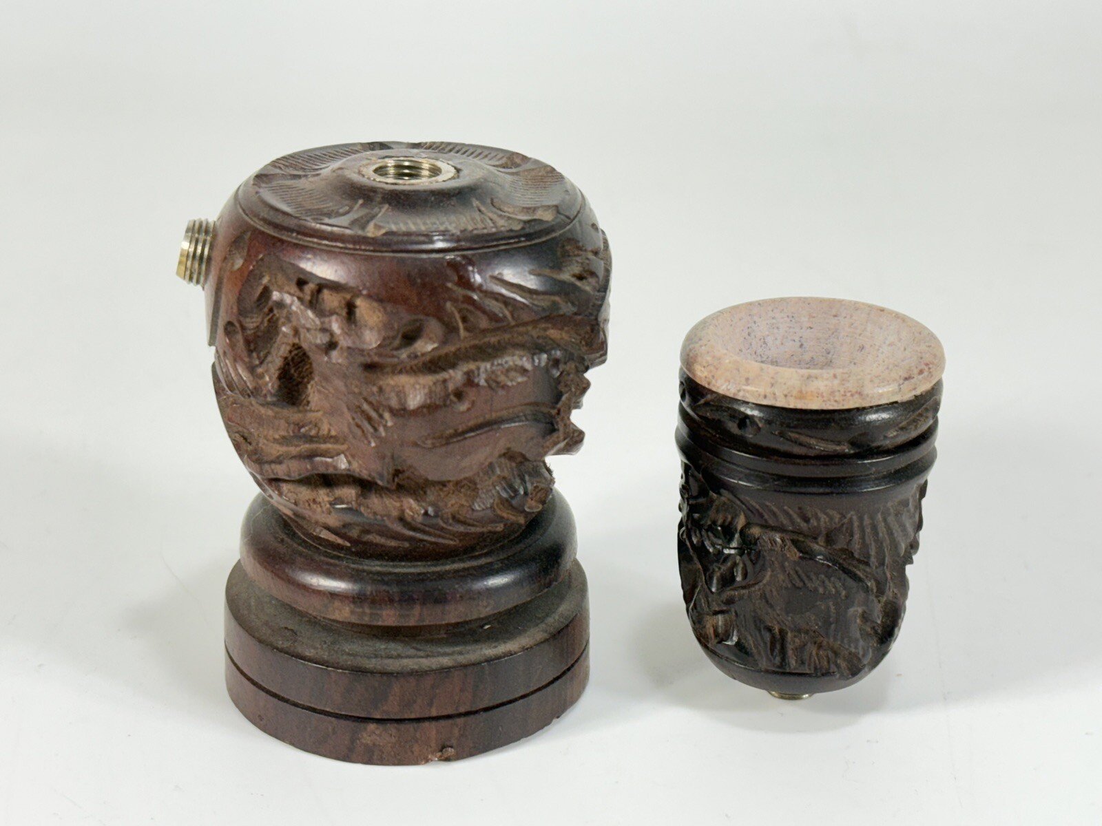 12in Handmade Traditional Indian Multi-Piece Smoking Pipe ~ Display Piece