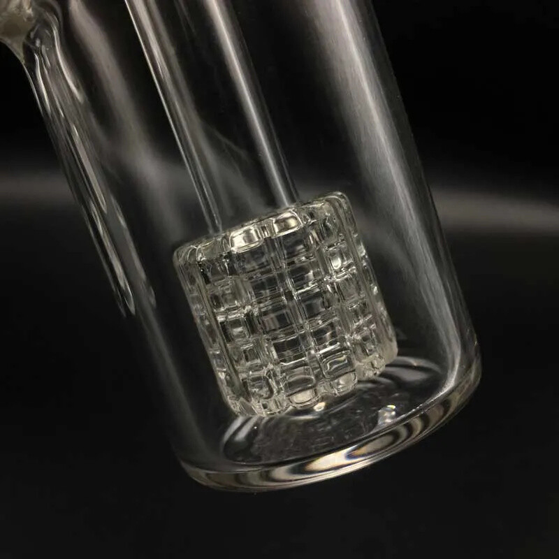 4.7&Prime; Matrix Glass Ash Catcher 14mm 90° Pyrex for Smoking Bong Bubbler &14mm Bowl