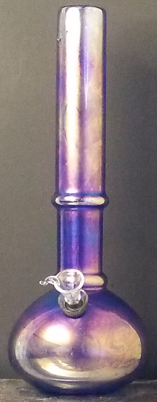 12&Prime; rainbow soft glass water pipe