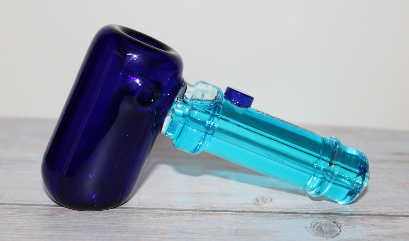 4 1/2&Prime; BLUE FREEZE HAMMER Glass Pipe Tobacco Smoking Glass Pipe +built-in screen