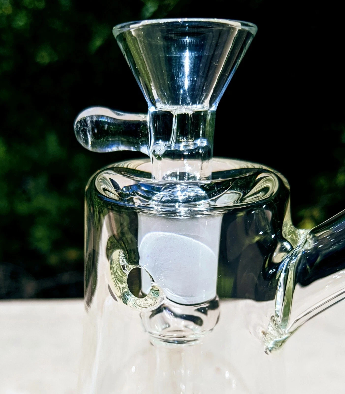 5.5&Prime; Thick Hammer Glass Bubbler Bong Carb Hole Premium Quality Water Pipe Hookah