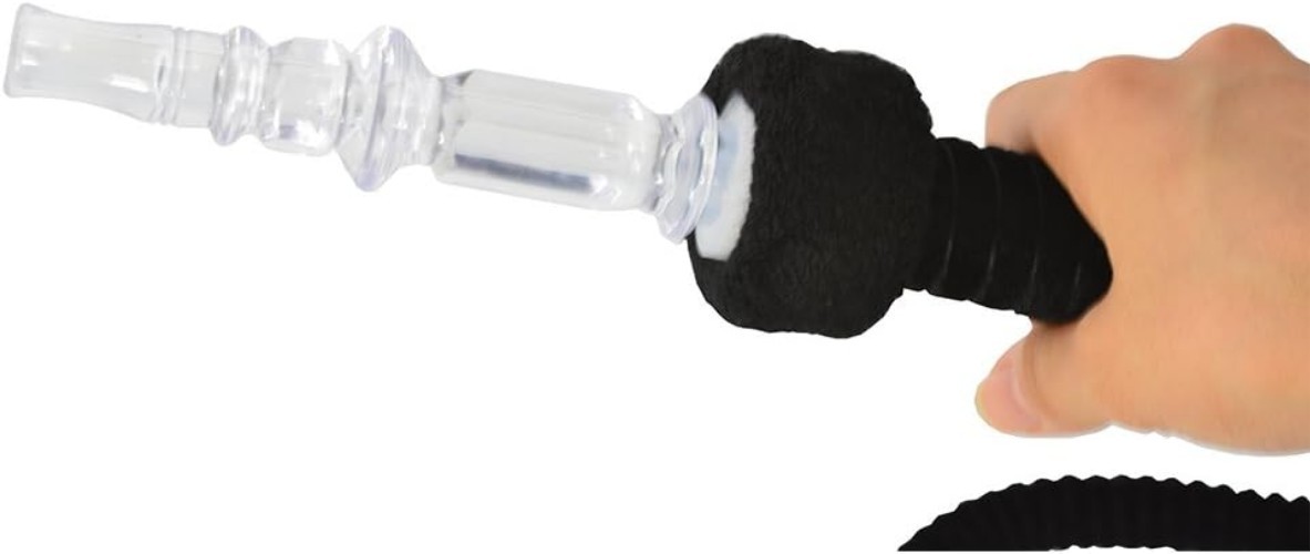 Hookah Hose 6.75ft Washable Hookah Pipe with Detachable Mouth Tips Soft Texti…