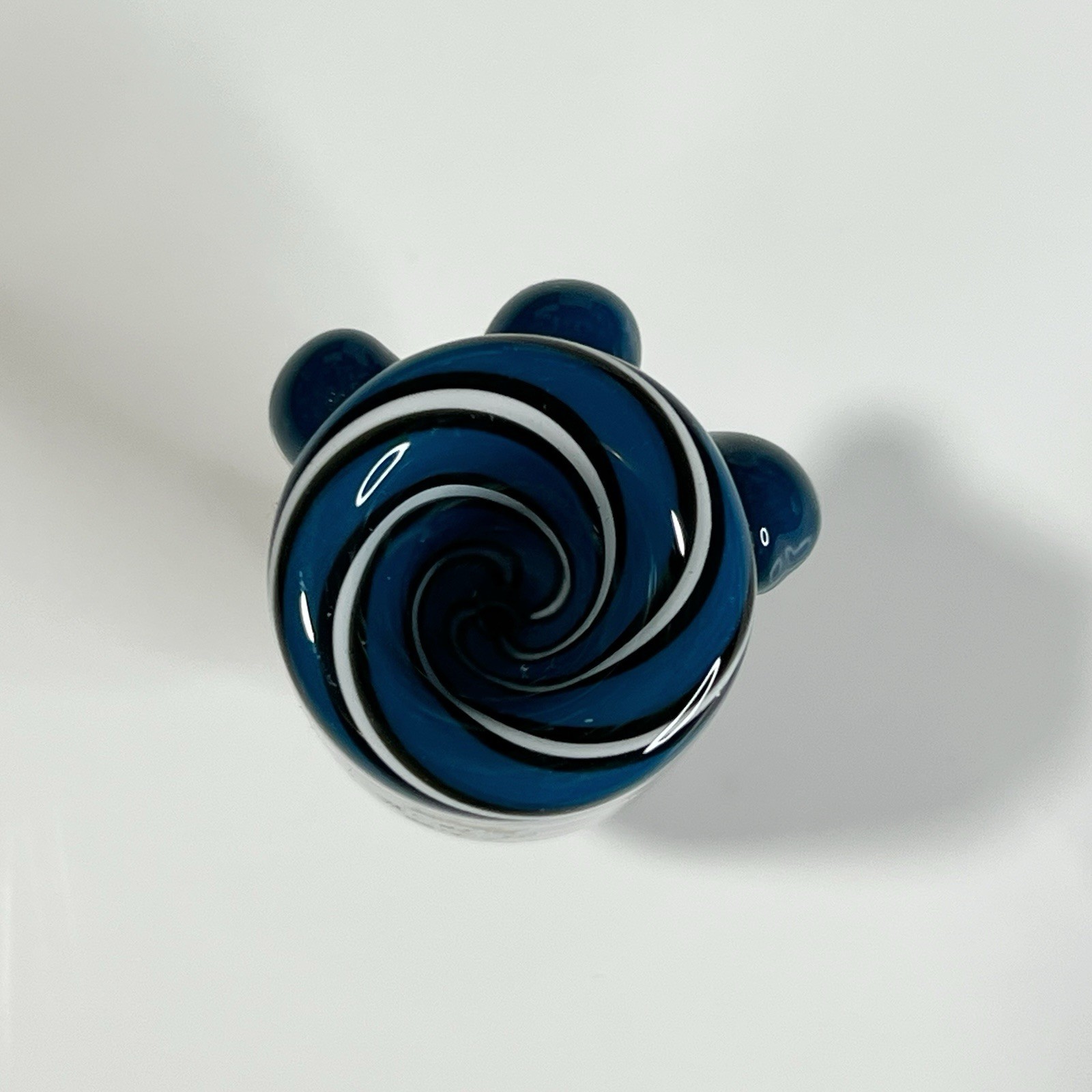 14mm Space King Glass Bowl Slide Water Pipe Hookah – Blue