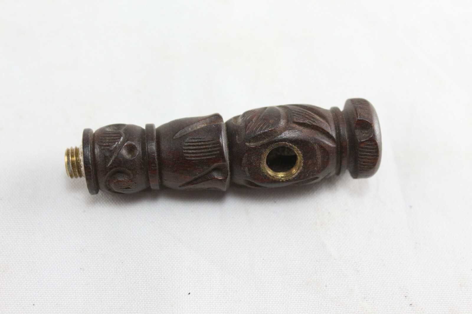 Small Handmade Wooden Hookah | Indian Traditional Multi-Piece Smoking Pipe