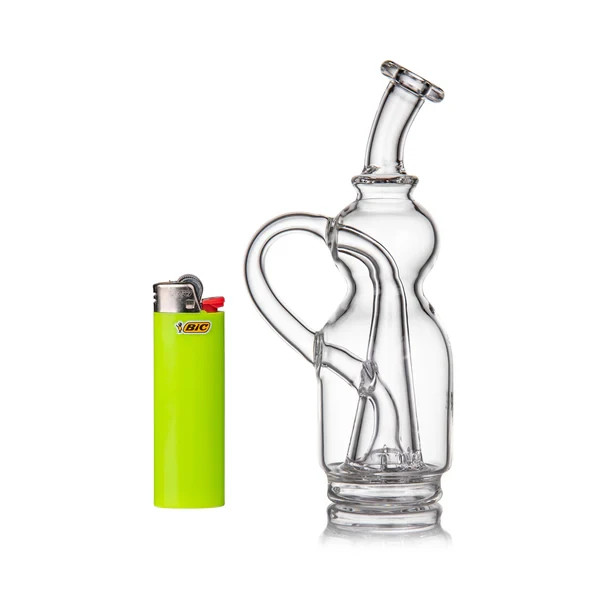 MJ Arsenal LASSO Peak Top Attachment 6.1&Prime; x 3&Prime; Borosilicate Glass MJA