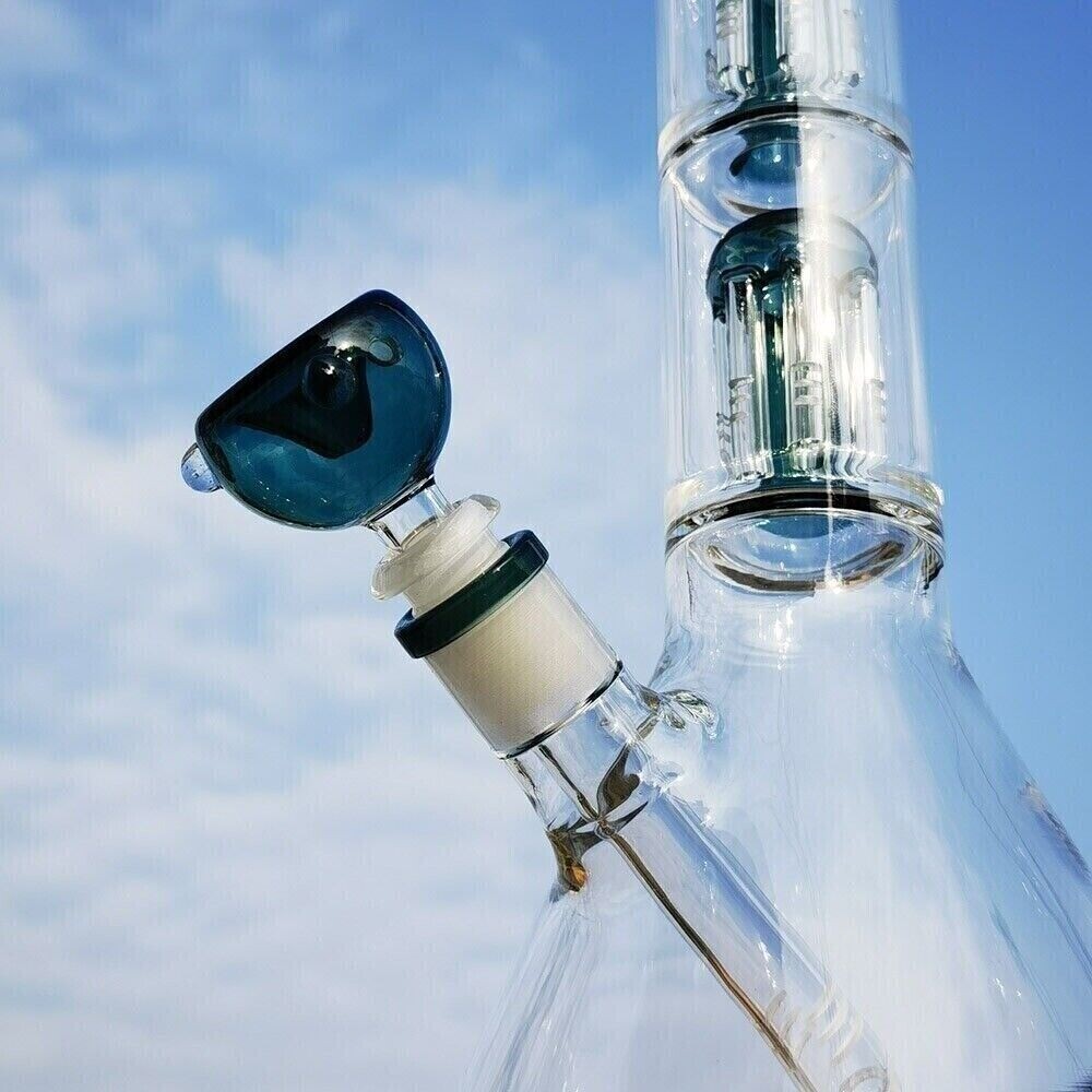 50cm Smoking Hookah Water Pipe Glass Bong Bubbler Hand Pipes Percolator Bongs