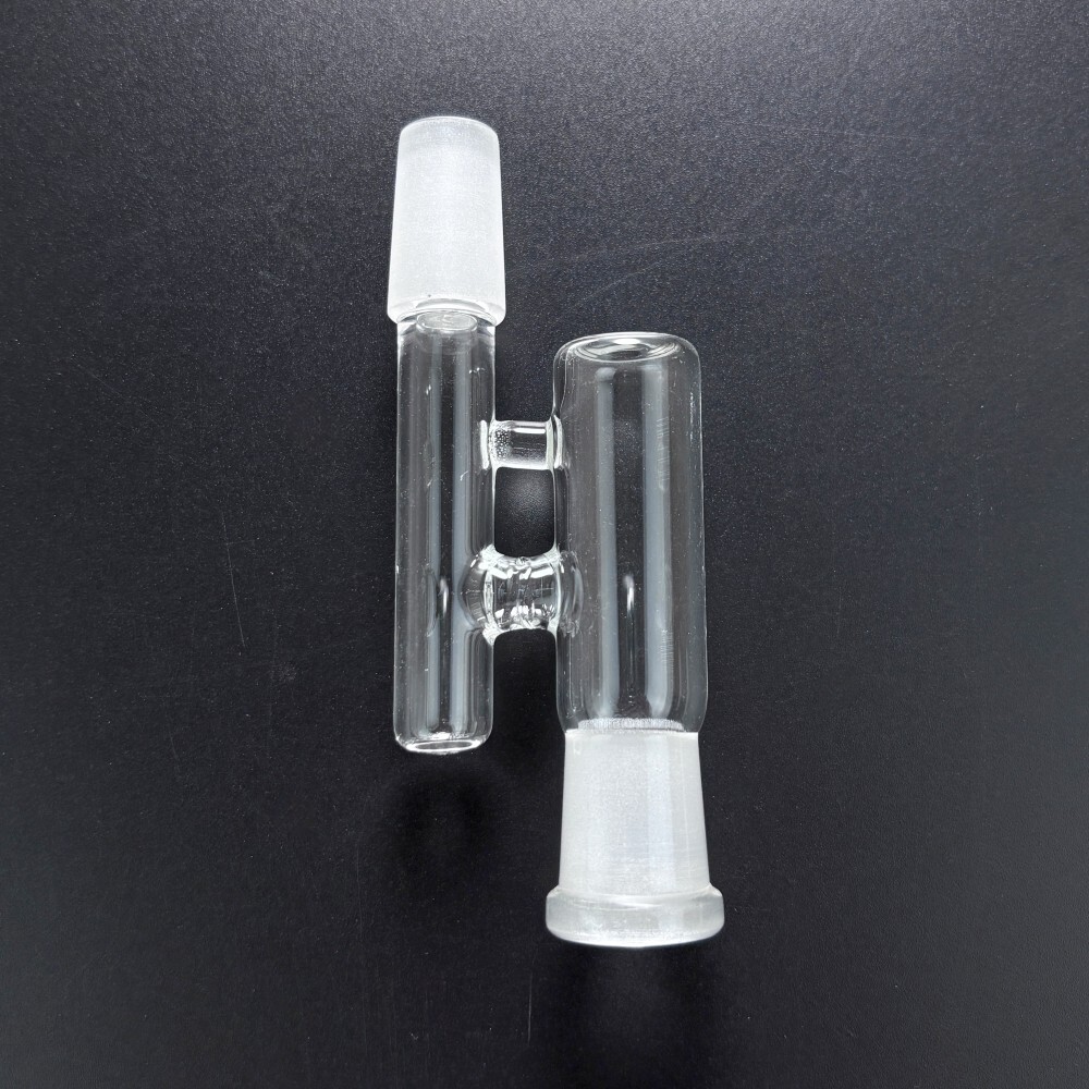 MINI 2pcs 14mm Glass Dry Ash Catcher 2.7in Reclaimer For Glass Bong Water Pipe