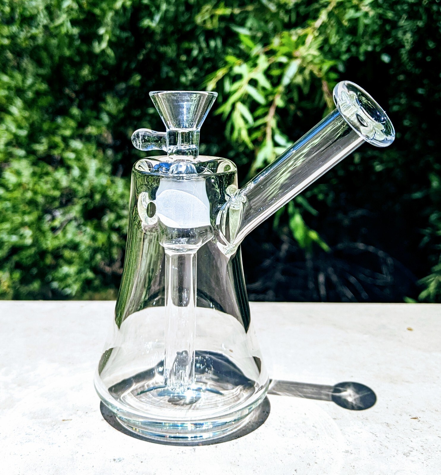 5.5&Prime; Thick Hammer Glass Bubbler Bong Carb Hole Premium Quality Water Pipe Hookah