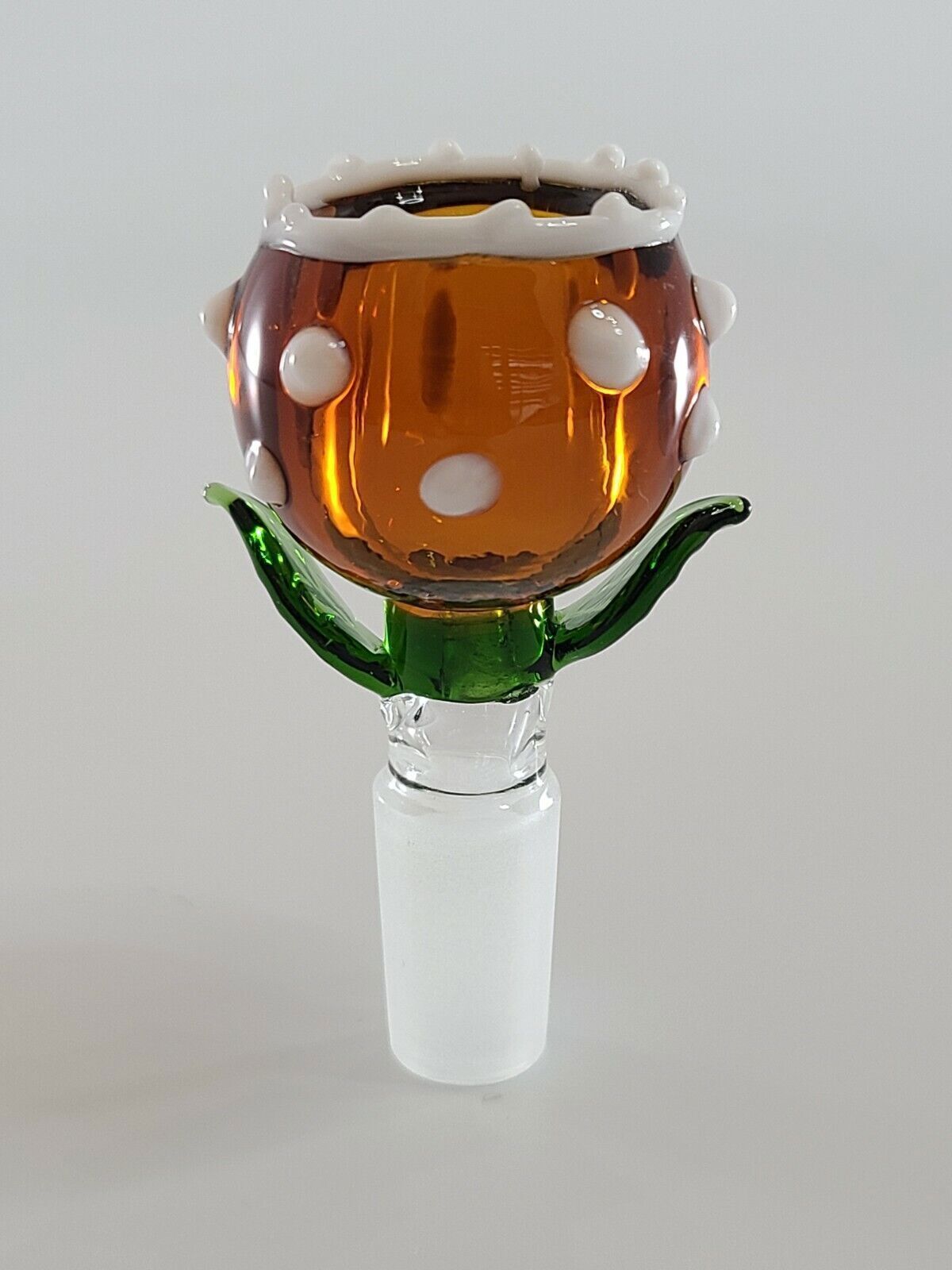 14MM Flower Bowl Quality Glass Water Pipe Slide Bowl for Glass Bong Replacement