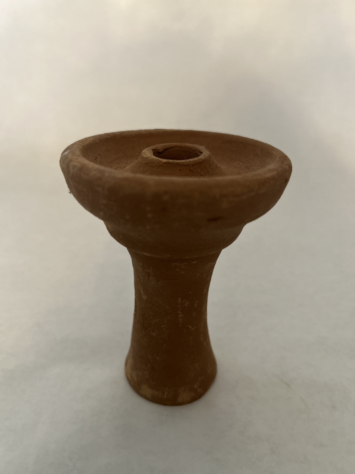 Unglazed Clay Hookah Bowl