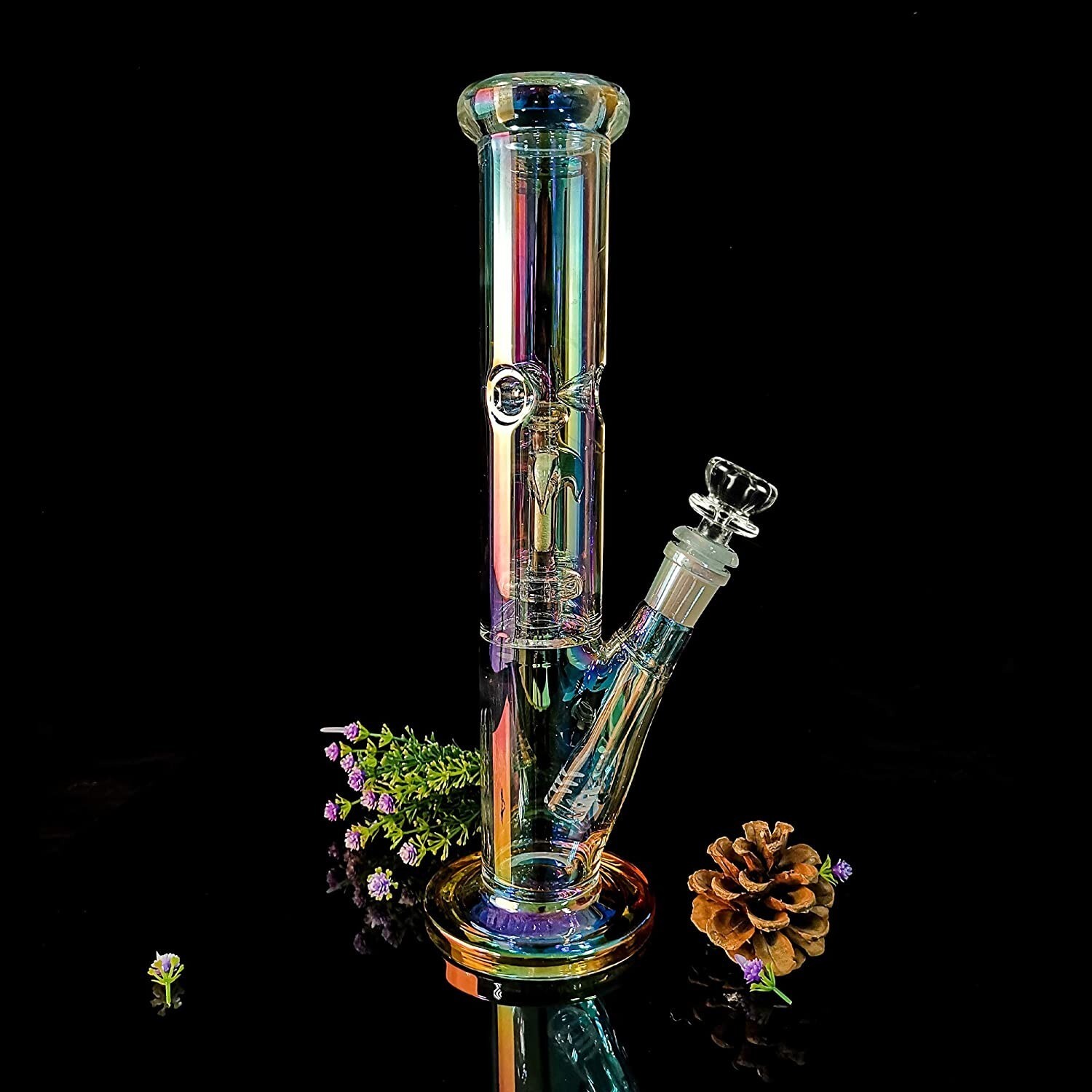 12 Inch Glass Bongs Percolator Water Pipe Filter 14mm Bowl Thick Bubbler Hookahs