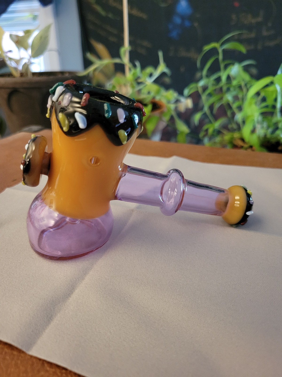 Pulsar Glass Dount Bubbler. New Old Stock. Free shipping!