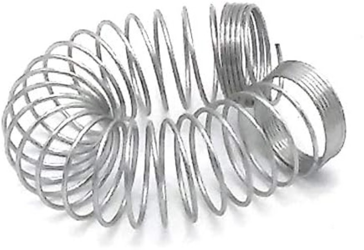 Elegant Silver Shisha Hose Springs Set – 2PCS for Enhanced Hookah Performance