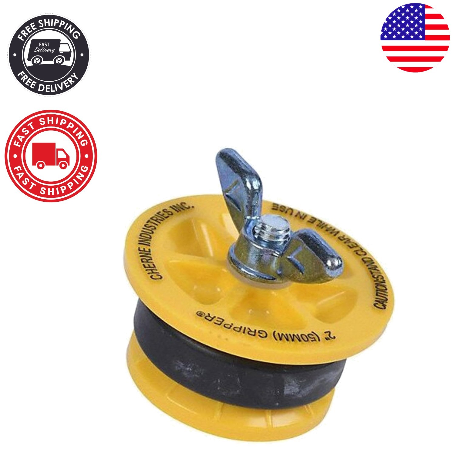 Durable 2&Prime; End of Pipe Gripper Mechanical Plug for Secure Plumbing Sealing