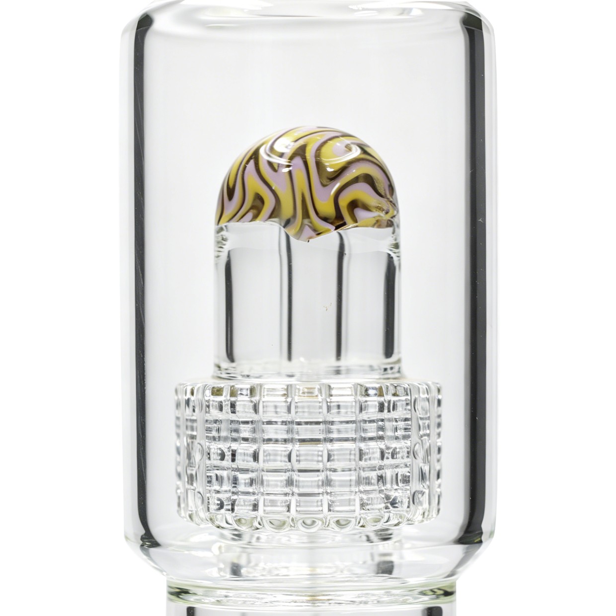 Thick (4mm) Heavy 16inch Glass Bong Water Pipes Smoking Perc Bongs Hookah & 14mm