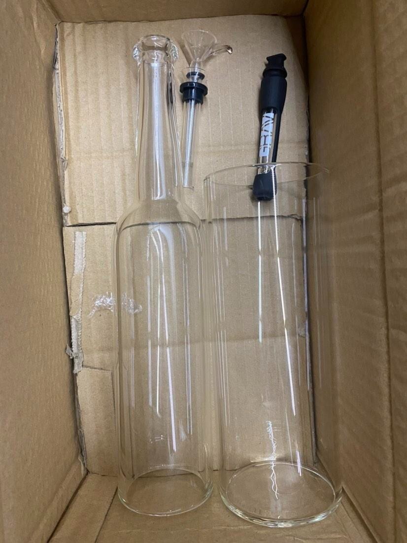 Glass Gravity Bong 13in, Bowl Included, Durable & Easy to clean. 