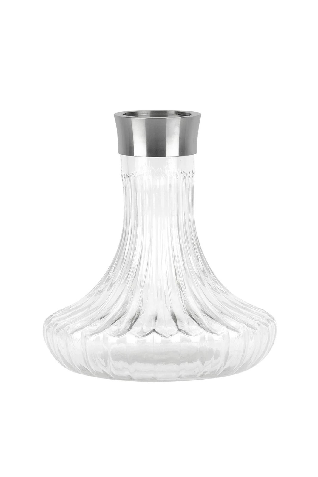 ODUMAN Velos Silver Body Clear Glass Hookah Shisha Waterpipe Carry Bag