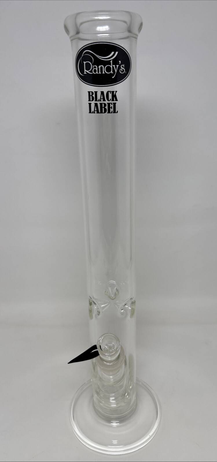 Vintage Randy’s Waterpipe Bong 16.5 In Smoking Tobacco Cylinder Bottom Made USA