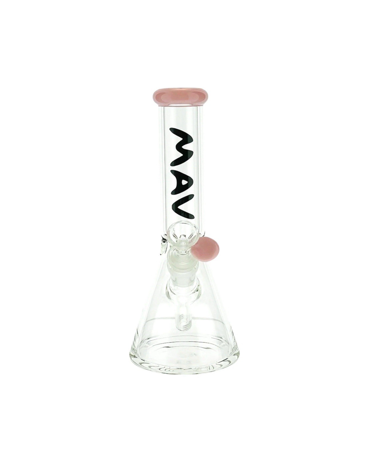 MAV GLASS 8” COLOR TOP, Hookah Water Pipe Beaker Bong, HIGH QUALITY, BLUE