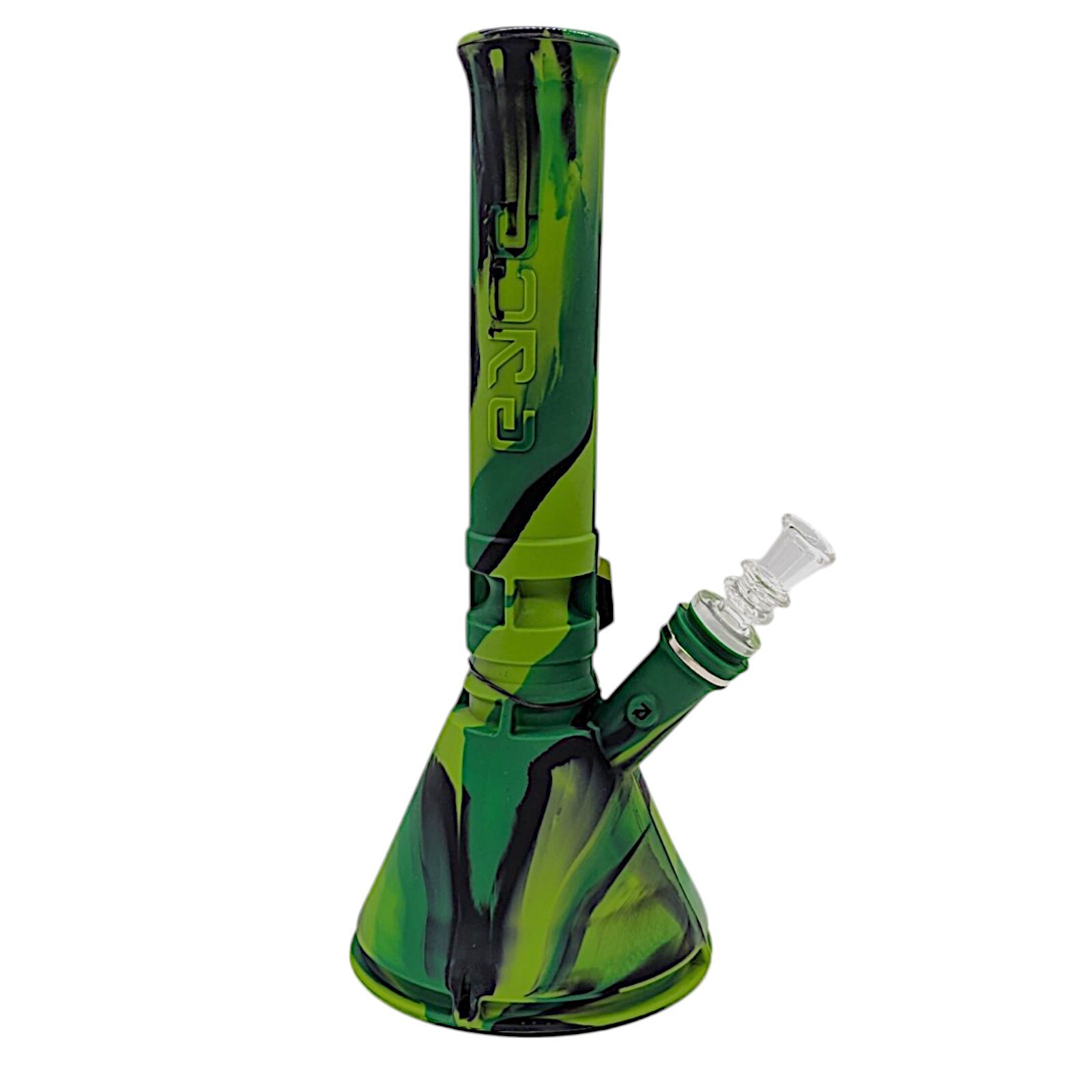 Eyce Silicone Beaker Waterpipe Bong Dark Green