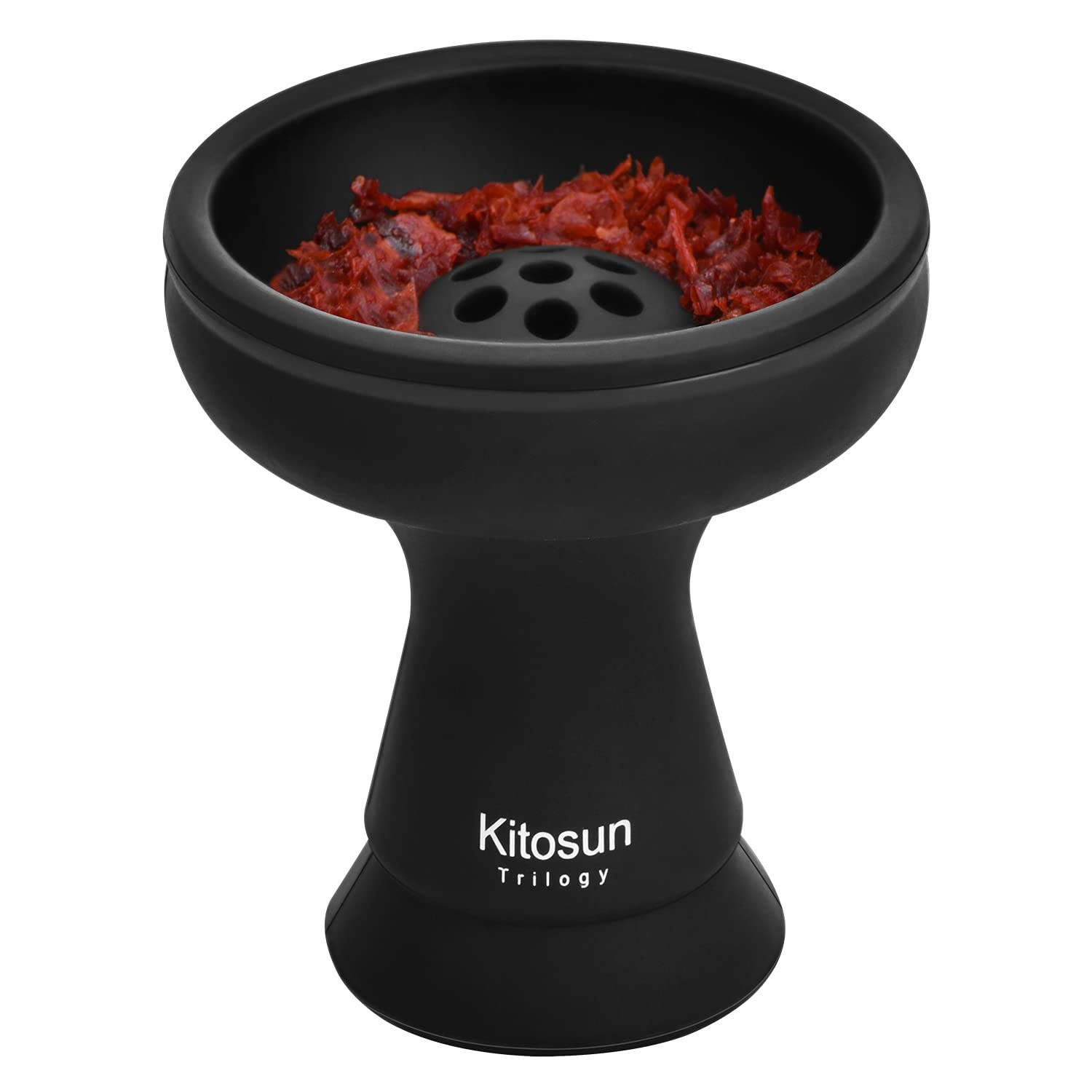 Silicone Hookah Bowl Phunnel Shisha Bowl 7 Holes Hookah Accessories Kitosun