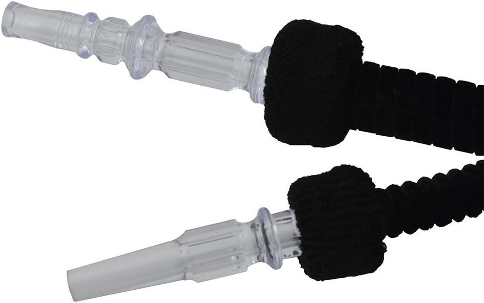 Hookah Hose 6.75ft Washable Hookah Pipe with Detachable Mouth Tips Soft Texti…