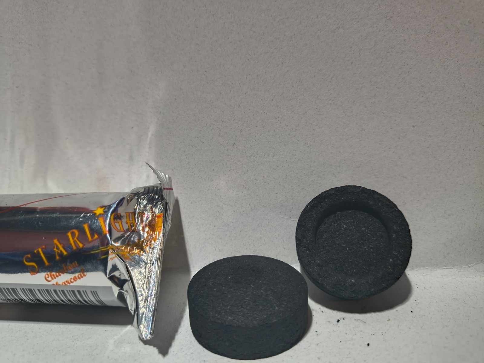 Starlight Charcoal 33mm Instant Light Charcoal Tablet Hookah 1 Roll, 10 Disks