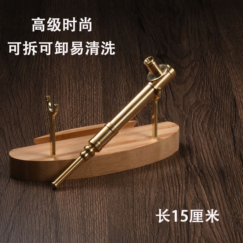 Handmade Pure Brass Hookah Pot Pipe