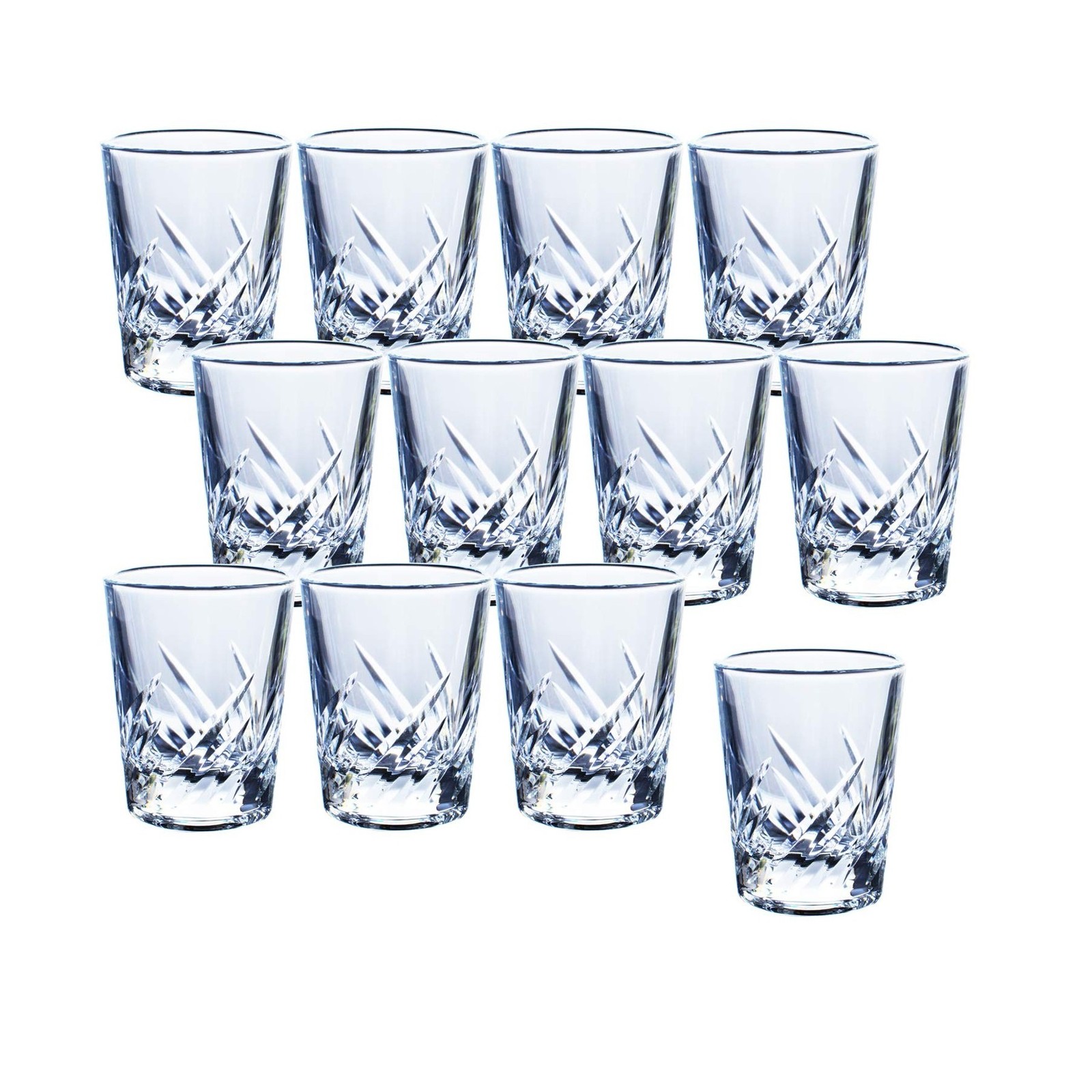 Trough shot glass 60ml X 12 Set of P – 01105 – E101 ショ
