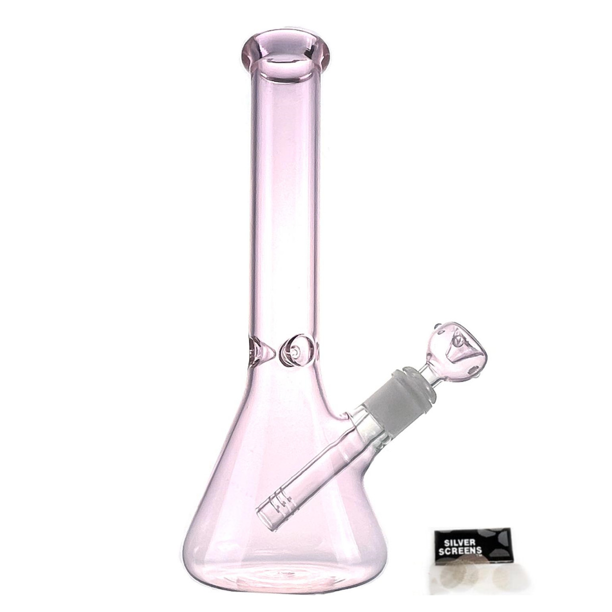 RORA 10&Prime; Glass Bong Smoking Hookah Water Pipe Heavy Beaker Smoking 14mm Bowl