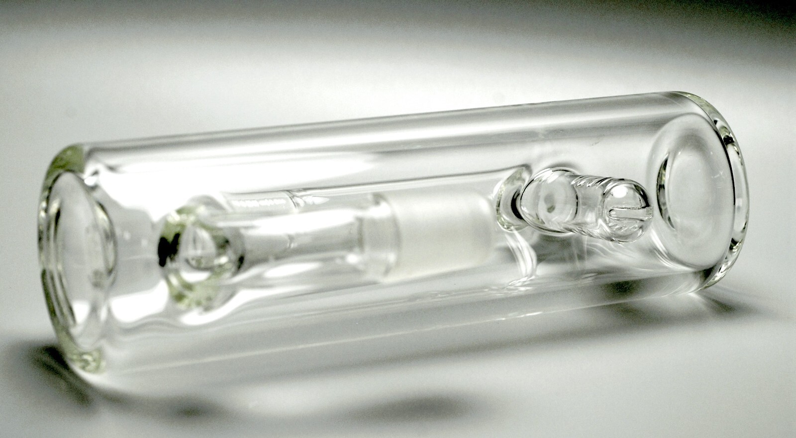 18mm 45°/Male & 90°/Female 6.25&Prime; High Inline Ash Catcher Smoking Bong Bubbler