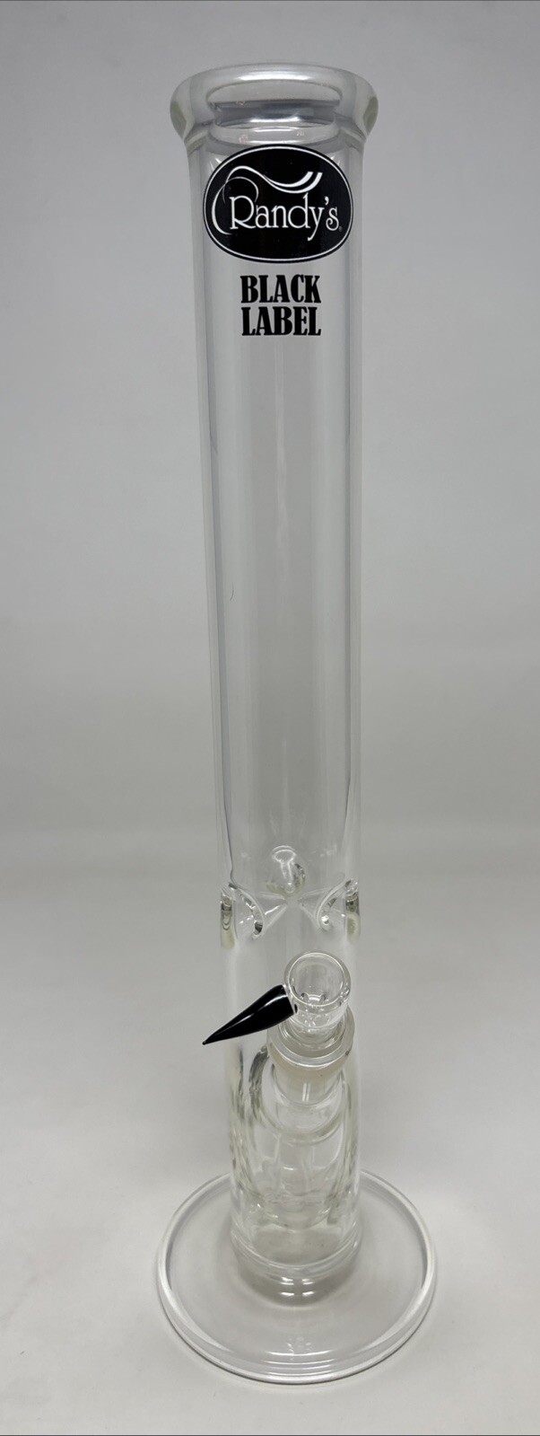 Vintage Randy’s Waterpipe Bong 16.5 In Smoking Tobacco Cylinder Bottom Made USA