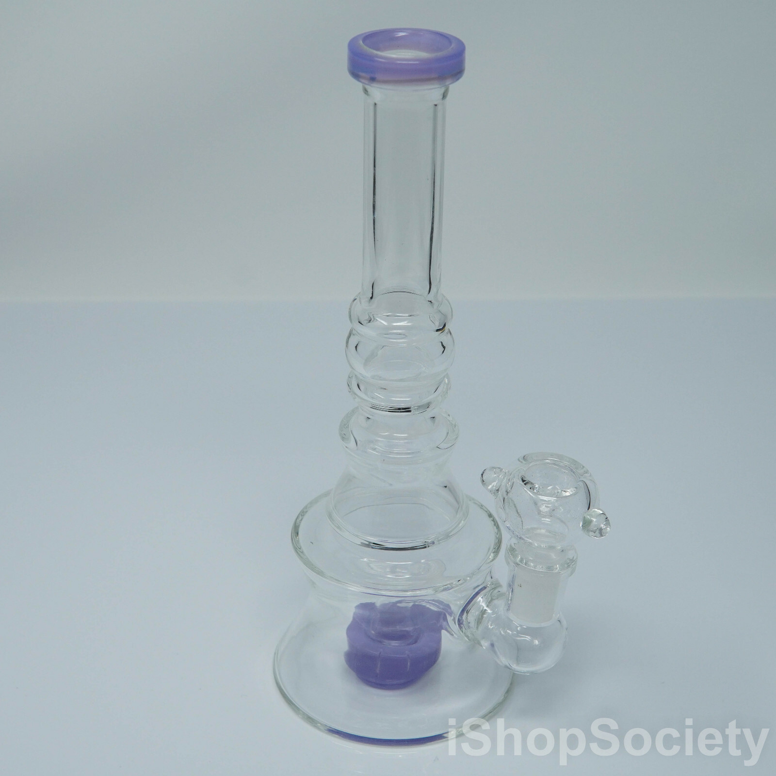 8.5” Purple Slime Hookah Water Pipe Bong Tobacco Smoking Pipe – P623