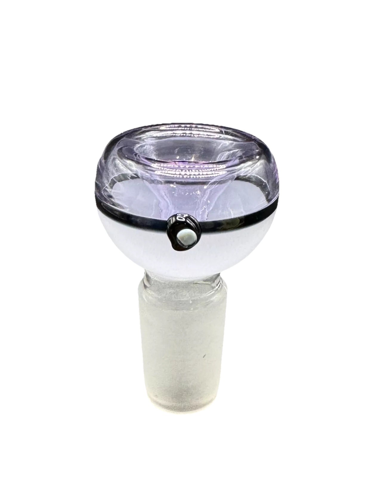 18mm Pokémon Purple Pokeball Male Glass Bowl Piece Slide Replacement