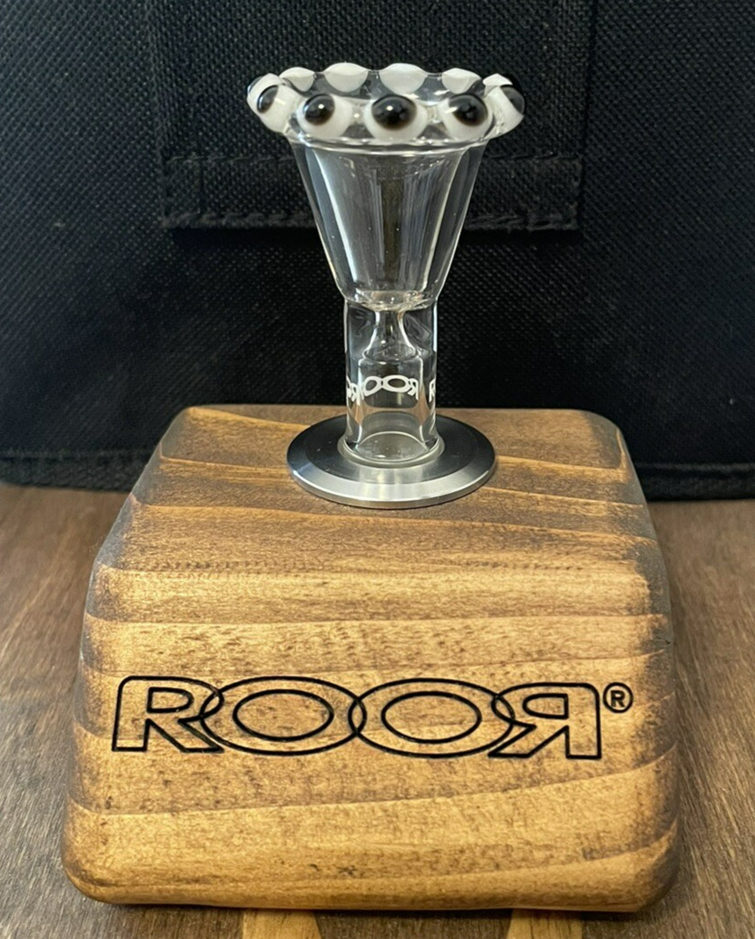 ROOR® Custom White Black Color Crown Bowl 14mm