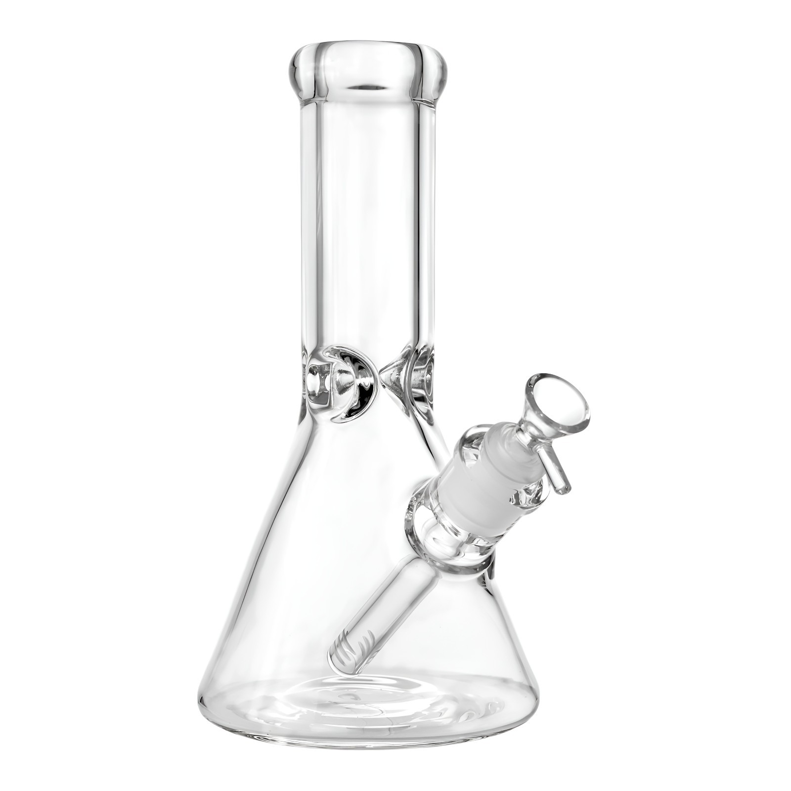 10 Inch 7mm Thickness Beaker Water Pipe – Clear