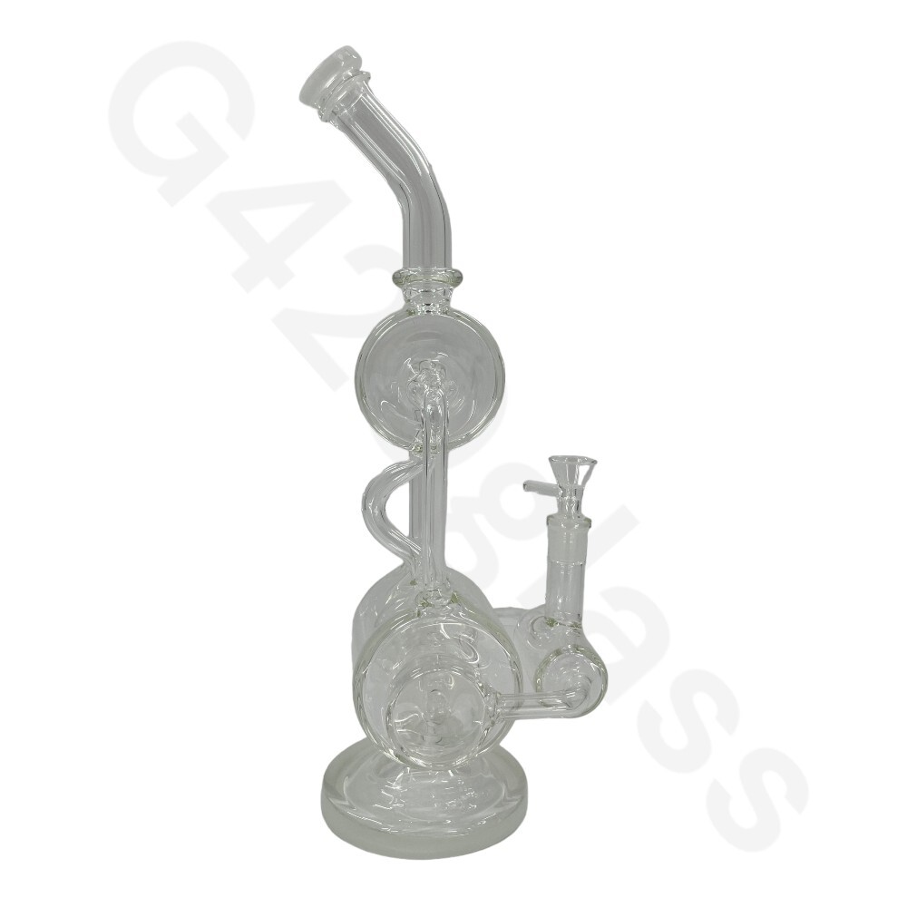 🔥 15 Inch LOOKAH Transparency Water Pipe | Glass Bong Hookah Bong