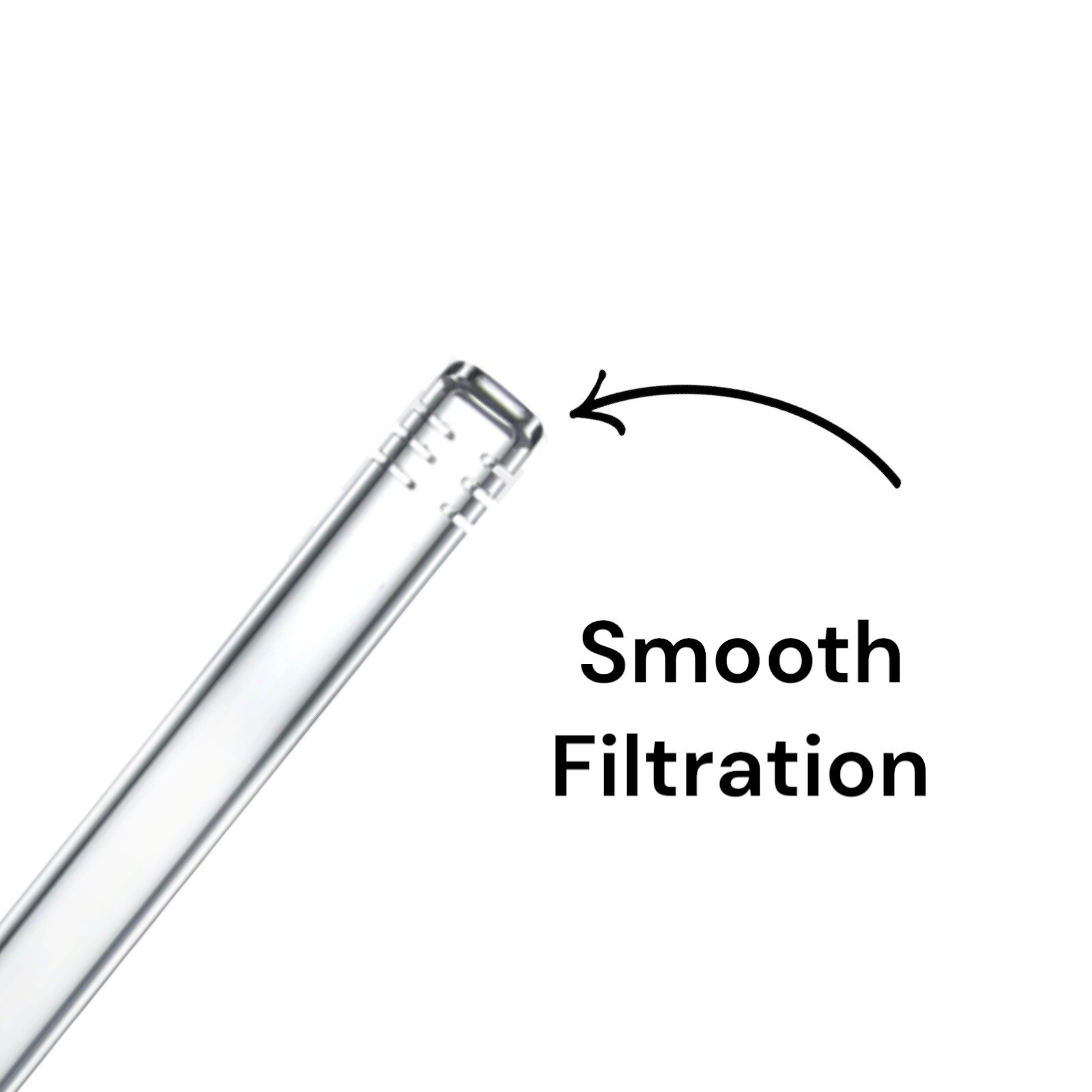5&Prime; Downstem Water Pipe Glass Hookah Tobacco Bong Down stem Slider – (5” INCH)