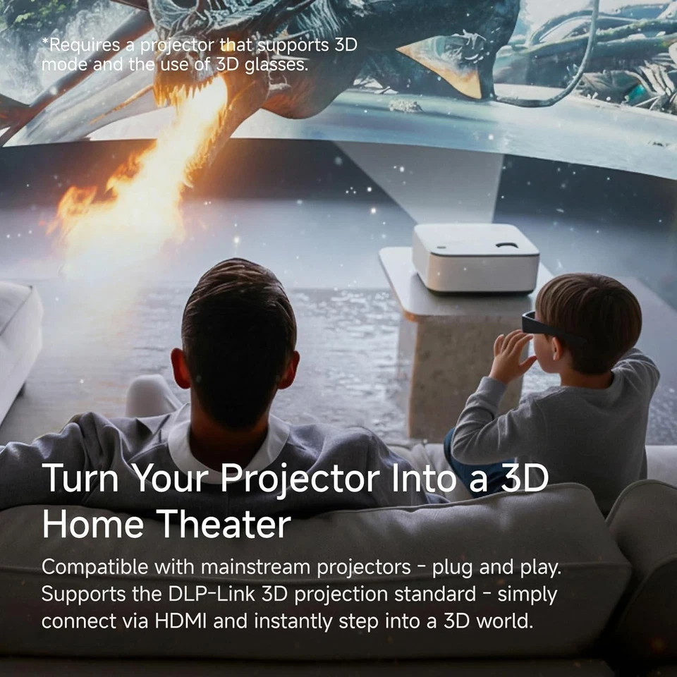 Pod (Fan Version)| Supports Xreal, Viture, Rayneo AR Glasses and 3D Projectors |