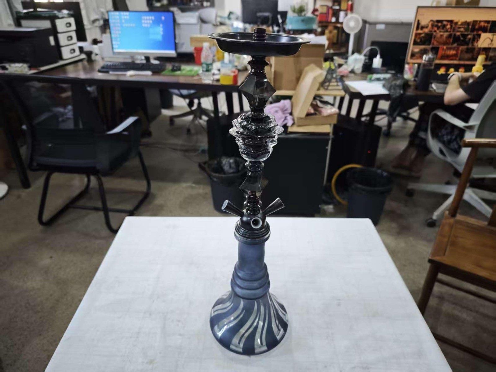 HOKASET 4 Hose 21 » Hookah Set – Deep Black