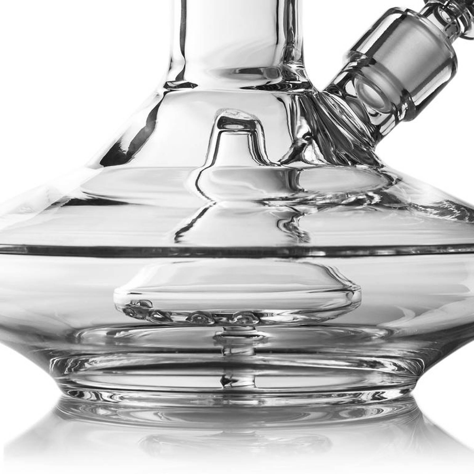 UFO 8&Prime; Inch Grav® Small Wide Base Water Pipe Bong Glass Hookah High Quality*USA*