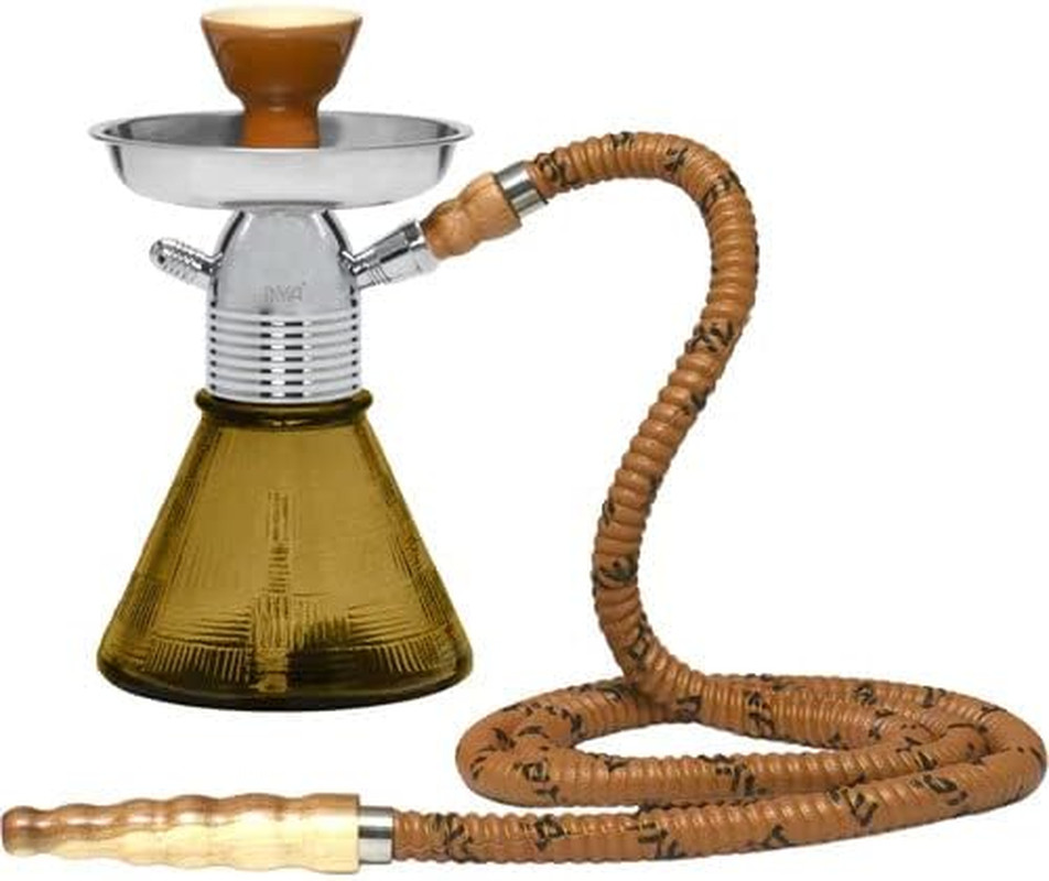 Mya Petite Hookah Set – 8 Inch Mya Hookah Set Glass Hookah Mya Shisha – Small Ho