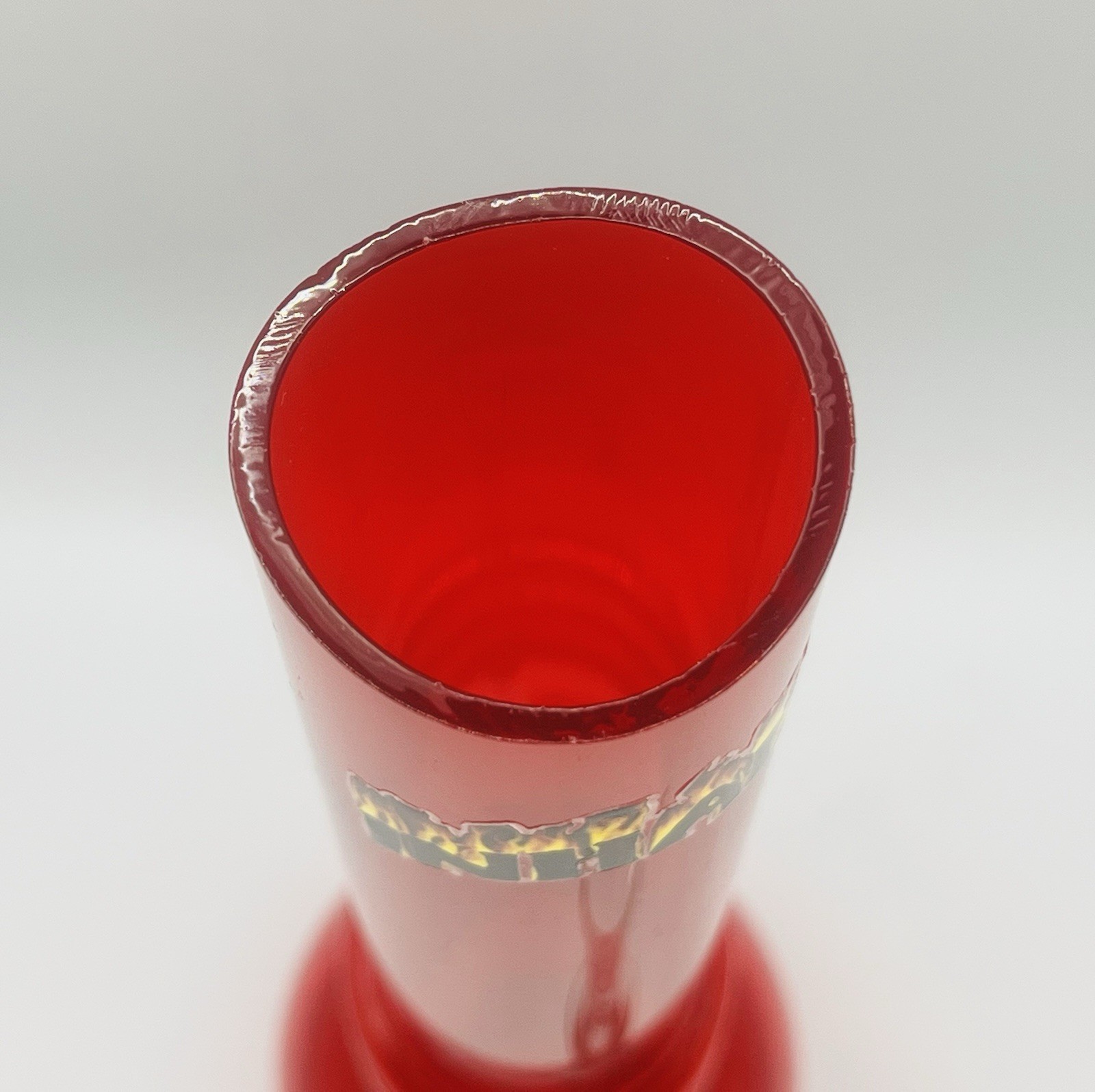 1.5×12&Prime; ACRYLIC WATER PIPE BUBBLE GLASS DOWNSTEM FLARED MOUTHPIECE MADE IN USA